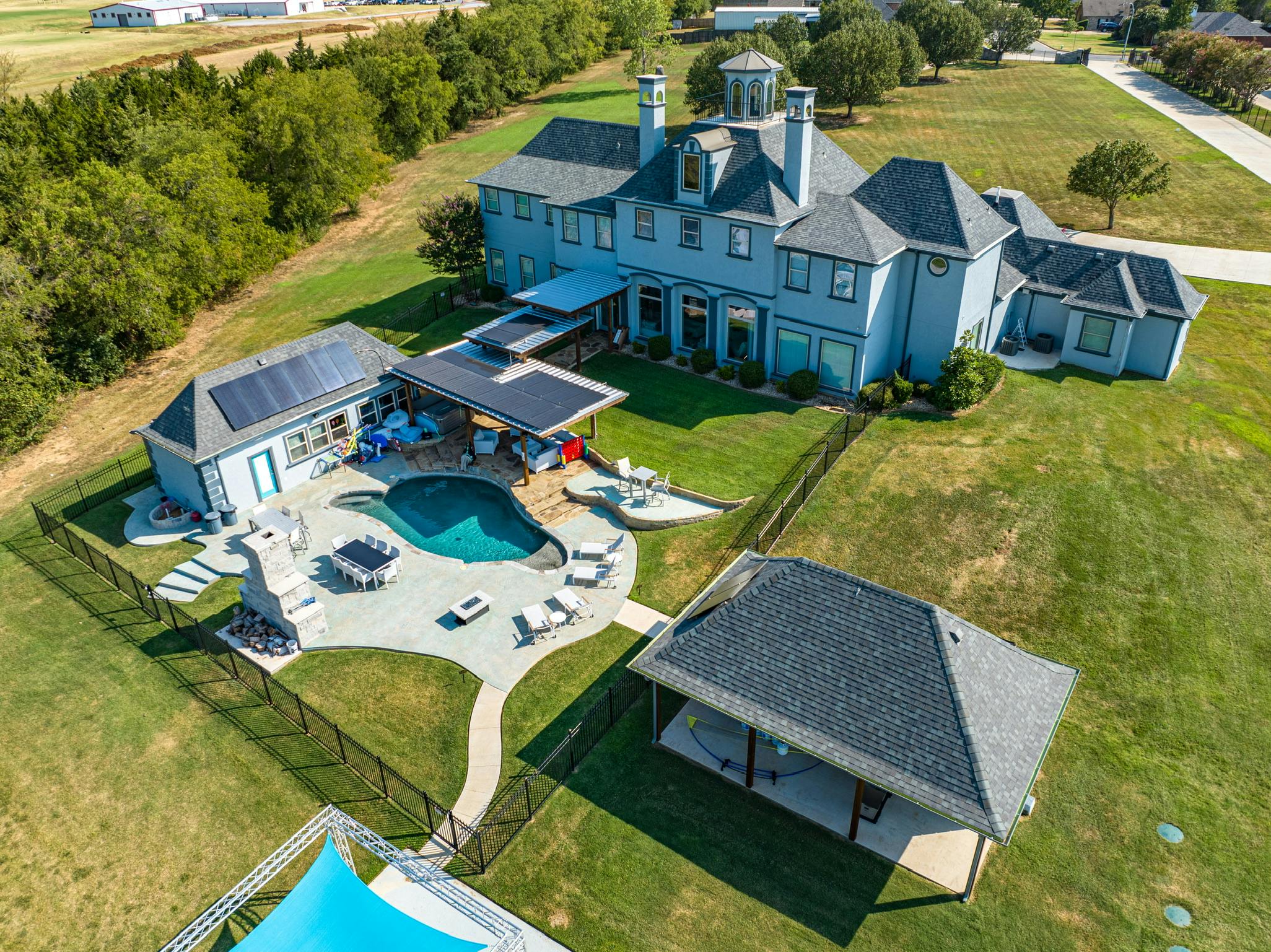 Backyard Paradise Ranch Style ResortLiving - Private Pool in Pottsboro ...