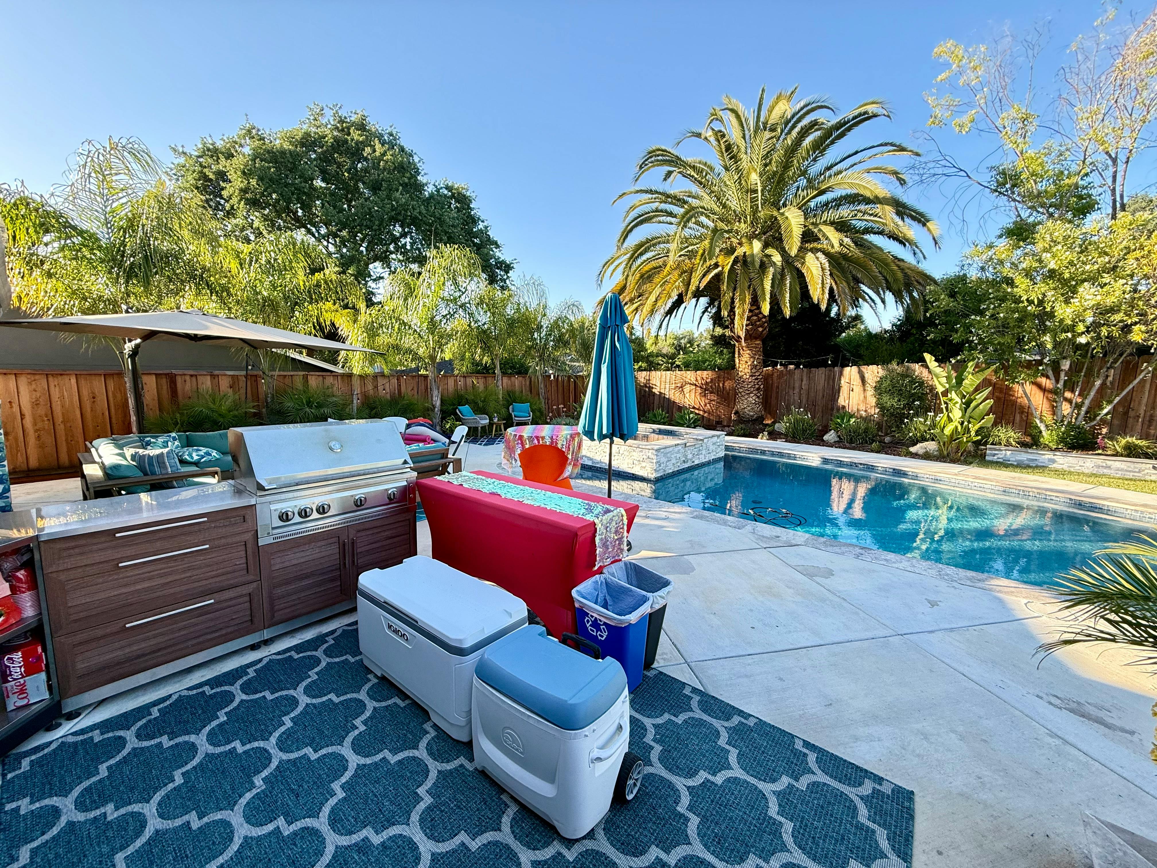 La Palma Oasis - Pool, Spa, & BBQ - Private Pool in Pleasant Hill