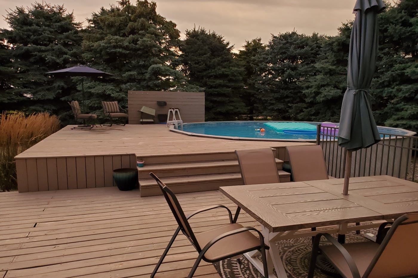 Backyard oasis Private Pool in Cissna Park Swimply