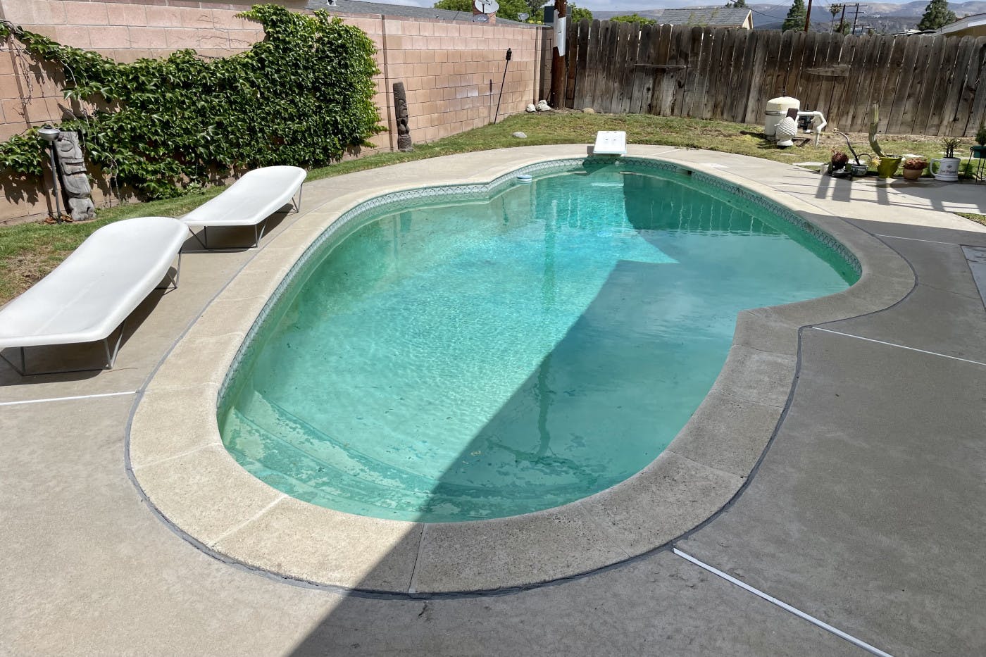 Adding an Inground Pool Slide - Find Simi Valley Swimming Pool
