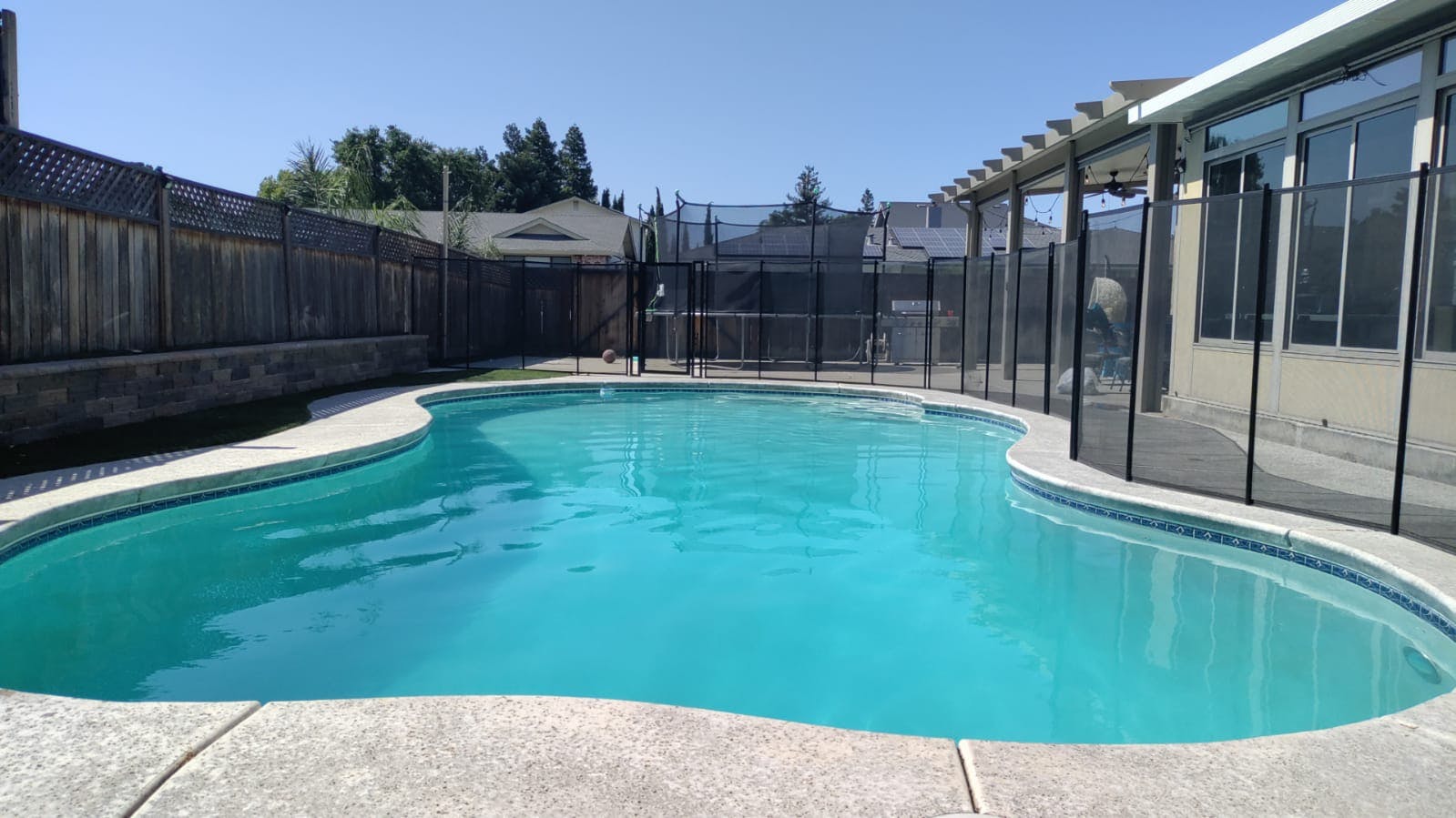 Crystal blue cozy private pool Private Pool in Tracy Swimply